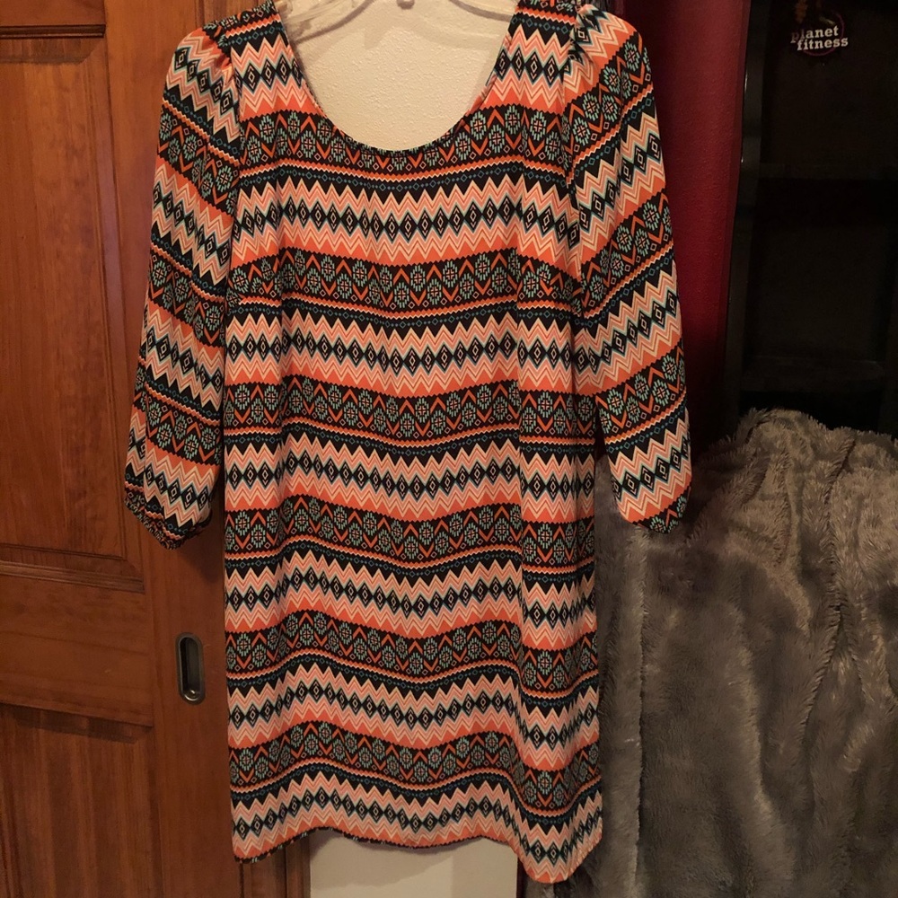 Patterned dress